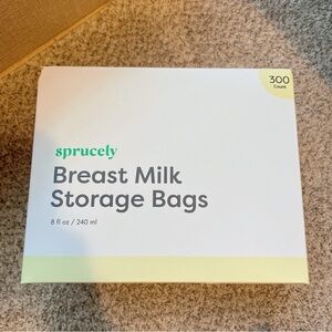 Sprucely Breast Milk Storage Bags 300 Count